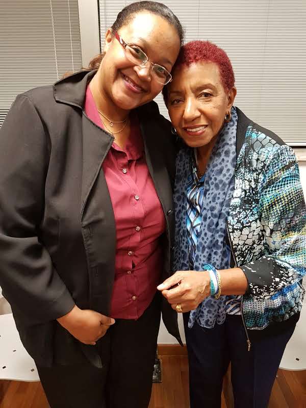 Dra. Janaina Dias na ALESP com a Dep. Leci Brandão